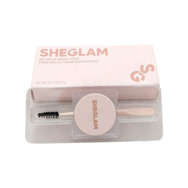 صابون ابرو  کاسه ای شیگلم SHEGLAM مدل Set me up brow hold - Image 2