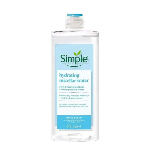 میسلار واتر سیمپل ۴۰۰ میل hydrating