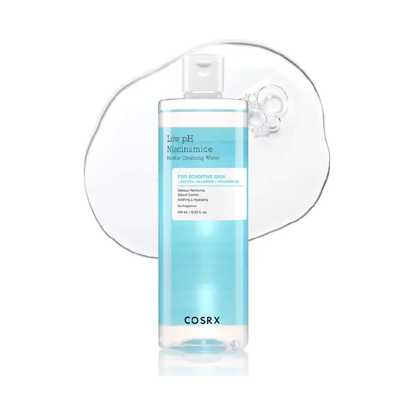 میسلار واتر نیاسینامید کوزارکس ۴۰۰ میلی لیتر COSRX Low pH Niacinamide Micellar Cleansing Water
