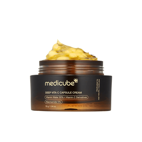 کرم کپسولی ویتامین سی مدی کیوب Medicube Deep Vita C