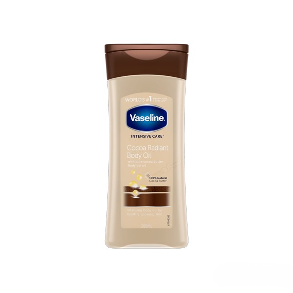 روغن بدن وازلین VASELINE مدل COCOA RADIANT BODY OIL اصل