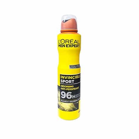 اسپری ضد تعریق لورآل اینوینسیبل اسپورت Invincible حجم 250ml